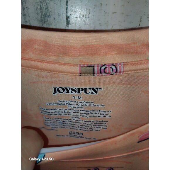 Joyspun S/M Beach Cobbler Sleepshirt Beach Print NWT - Picture 6 of 7